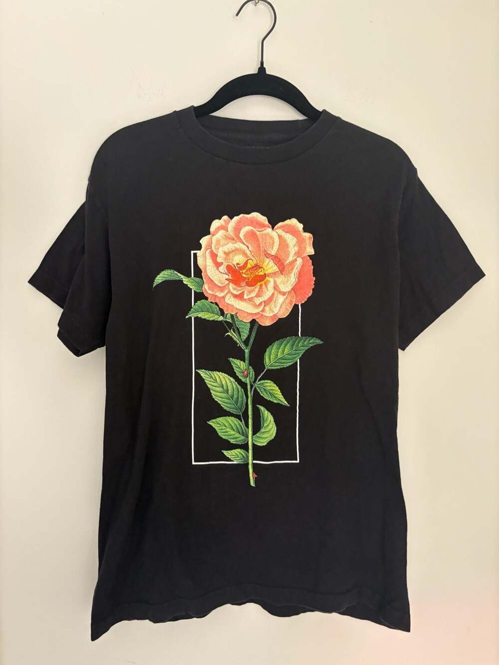 Shawn Mendes The Tour 2019 Rose Graphic T-Shirt Size M